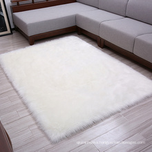 Super Soft Faux Fur Fake Sheepskin shaggy Area Rugs For Living Bedroom